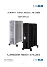 Pro-Elec PELL0215 User Manual предпросмотр