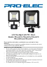 Pro-Elec PELL0273 Manual preview