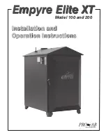 Pro-Fab Industries Empyre Elite XT Installation And Operation Manual preview