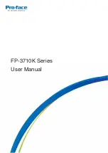 Pro-face FP-3710K Series User Manual preview