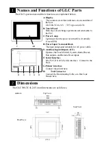 Preview for 5 page of Pro-face GLC300-TC41-24V Operation Instructions Manual