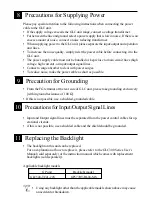 Preview for 10 page of Pro-face GLC300-TC41-24V Operation Instructions Manual