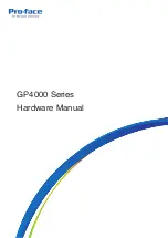 Pro-face GP-4200 Series Hardware Manual предпросмотр