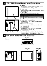 Preview for 3 page of Pro-face GP377R-TC11-24V Installation Manual