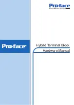 Pro-face HTB Hardware Manual preview