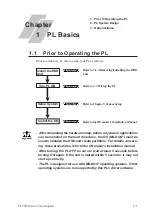 Предварительный просмотр 14 страницы Pro-face PL-5900 Series User Manual