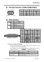 Preview for 30 page of Pro-face PL-7900 Series User Manual