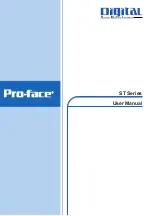 Preview for 1 page of Pro-face Pro-face ST Series User Manual