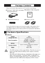 Предварительный просмотр 7 страницы Pro-face PSB-HD020 Installation Manual