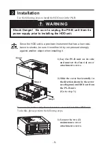 Предварительный просмотр 9 страницы Pro-face PSB-HD020 Installation Manual