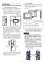 Предварительный просмотр 6 страницы Pro-face ST3200 Series Installation Manual