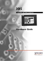 Pro-face Xycom 3015 Hardware Manual preview