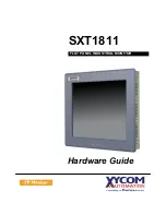 Preview for 1 page of Pro-face Xycom SXT1811 Hardware Manual