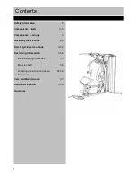 Preview for 2 page of Pro Fitness 460/3788 Assembly & User Instructions