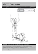 Pro Fitness 782/4832 Assembly & User Instructions preview