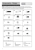 Preview for 6 page of Pro Fitness 869/3653 Assembly & User Instructions