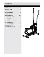 Preview for 2 page of Pro Fitness Air Cross Trainer Assembly & User Instructions