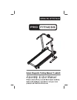 Pro Fitness GF705766-DI Assembly & User Manual preview