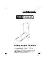 Pro Fitness GF738339-DI Assembly & User Manual preview