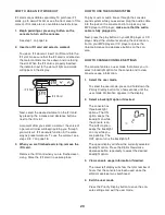 Preview for 20 page of Pro-Form 10.0 ZE PFEL55909.0 User Manual