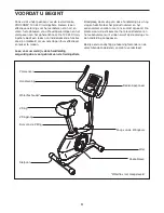 Preview for 4 page of Pro-Form 100 Zlx Bike (Dutch) Gebruiksaanwijzing