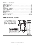 Preview for 2 page of Pro-Form 1010 ZLT User Manual