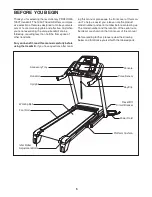 Preview for 5 page of Pro-Form 1050t Treadmill Manual