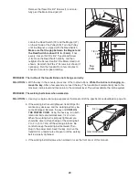 Preview for 23 page of Pro-Form 1050t Treadmill Manual