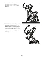 Предварительный просмотр 15 страницы Pro-Form 1110 E Elliptical Manual