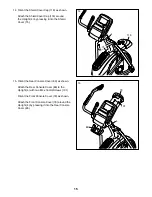 Предварительный просмотр 15 страницы Pro-Form 1110 E PFEL10112.2 User Manual