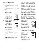 Предварительный просмотр 15 страницы Pro-Form 120 R User Manual