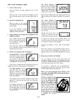 Предварительный просмотр 14 страницы Pro-Form 125 CSE User Manual