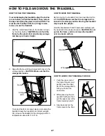 Preview for 27 page of Pro-Form 1500 Interactive Trainer User Manual