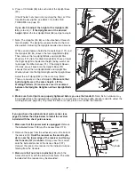 Предварительный просмотр 7 страницы Pro-Form 1800 Interactive Trainer Treadmill User Manual