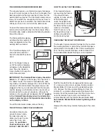 Предварительный просмотр 20 страницы Pro-Form 1800 Interactive Trainer Treadmill User Manual