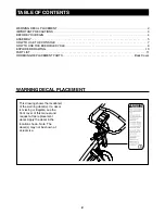 Предварительный просмотр 2 страницы Pro-Form 190 SPX User Manual