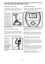 Preview for 8 page of Pro-Form 190 ZLX User Manual