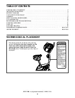 Предварительный просмотр 2 страницы Pro-Form 2.0 ES User Manual