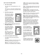 Preview for 14 page of Pro-Form 2.0 ES User Manual