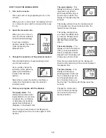 Preview for 17 page of Pro-Form 225 CSE User Manual