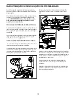 Preview for 19 page of Pro-Form 225 Zlx Bike (Portuguese) Manual Do Utilizador