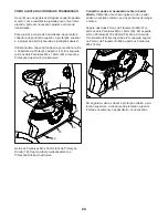 Preview for 20 page of Pro-Form 225 Zlx Bike (Portuguese) Manual Do Utilizador