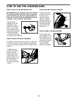 Предварительный просмотр 14 страницы Pro-Form 235 CSX User Manual