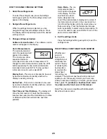 Предварительный просмотр 20 страницы Pro-Form 235 CSX User Manual