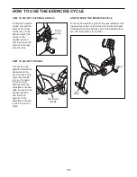 Preview for 13 page of Pro-Form 280 Re Bike Manual