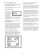 Preview for 14 page of Pro-Form 280 Zlx Bike Manual