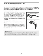 Preview for 13 page of Pro-Form 3.6 Treadmill (French) Manuel De L'Utilisateur