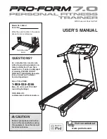 Pro-Form 30864.1 Manual preview