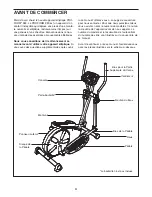 Preview for 4 page of Pro-Form 330 Elliptical (French) Manuel De L'Utilisateur