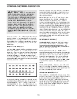 Preview for 16 page of Pro-Form 330 Elliptical (French) Manuel De L'Utilisateur